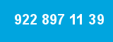 922 897 11 39 922 897 11 39